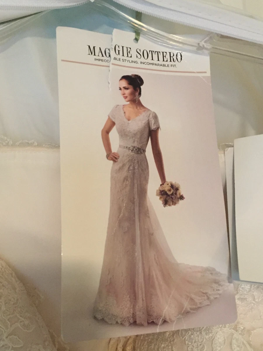 maggie sottero short wedding dress Maggie Sottero Keegan Wedding Dress