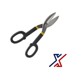 10 in. Straight-Cut heavy Duty Tin Snips by X1 Tools