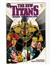 DC Comics The New Titans Volume 1 Book #57 VF+