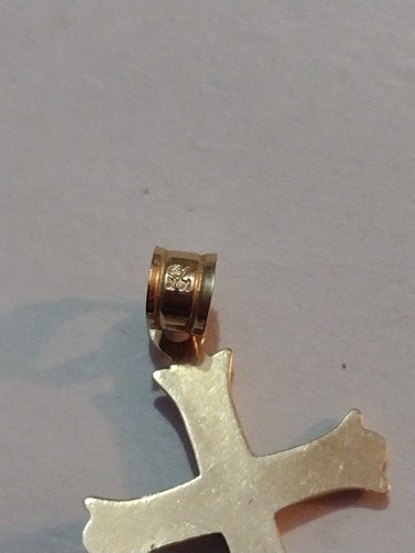 14K Gold Hollow Crucifix Cross Pendant By Michael Anthony - Picture 2 of 13
