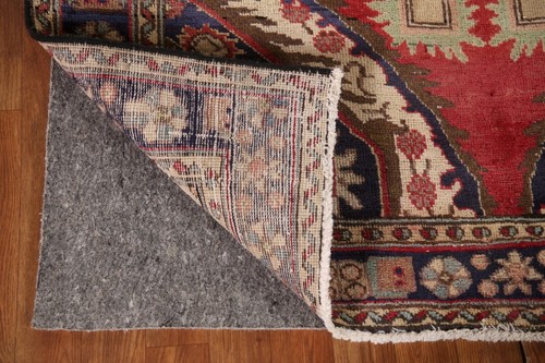 Vintage Wool Traditional 10 ft. Runner Rug 4x10 Handmade Wool Hallway Carpet - Picture 8 of 20