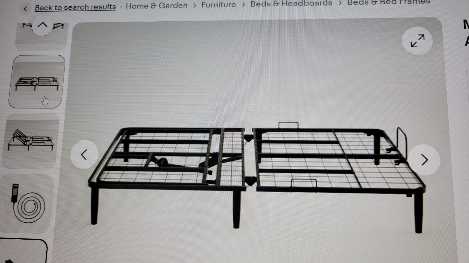 Mattress Firm Sleepy’s Basic Adjustable Base For Queen Sized Bed eBay