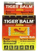 Tiger Balm Ultra Strength Pain Relieving Ointment BIG 50gm Tin 