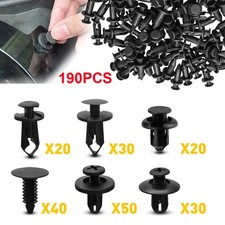190pcs Bumper Clips Retainer Car Fender Fastener Trim Push Pin Auto Parts In Us