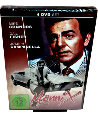 ManniX (1967 1975, 4 DVD Set/OVP) Mike Connors, Gail Fisher, Joseph Campanella
