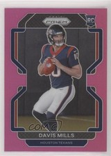 2021 Panini Prizm Rookie Pink Prizm Davis Mills #352 0t3i