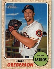 2017 Topps Heritage Luke Gregerson #229 Houston Astros