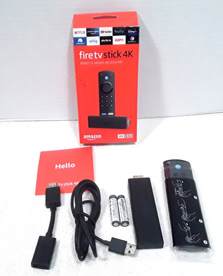 Amazon Fire TV Stick 4K Media Streamer Alexa Voice Remote