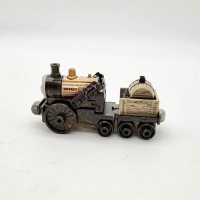 2012 Thomas Take Along N Play ~Trains - Rocket Stephen Brown Metal Engine Train 