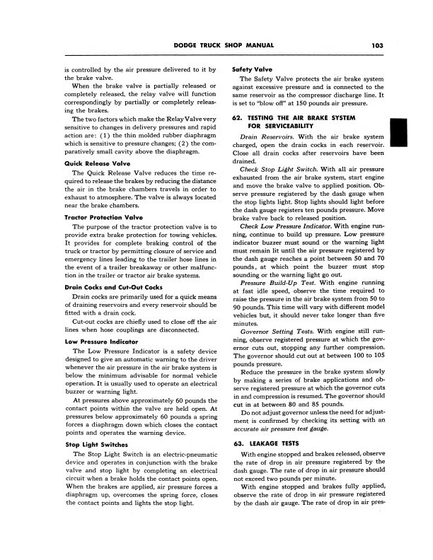 Manuale Di Servizio Pickup Power Wagon W300-W500 D100-D900 Del 1957 Dodge Truck - Immagine 3 di 4