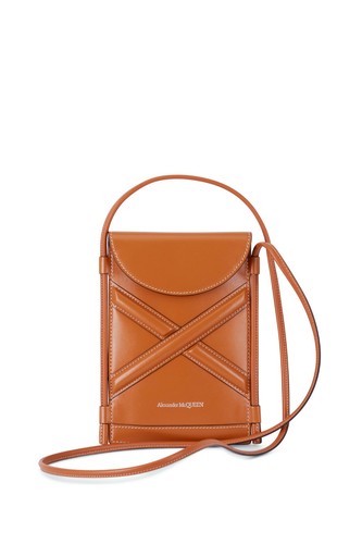 NWT NEW Alexander McQueen micro The Curve crossbody phone bag $590+