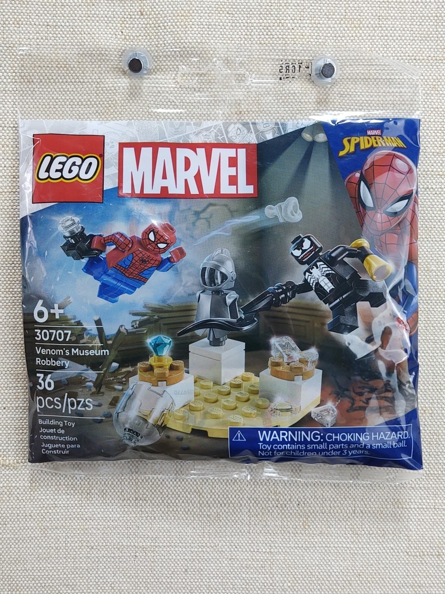 NEW Lego Marvel Spiderman Venom's Museum Robbery Building Toy