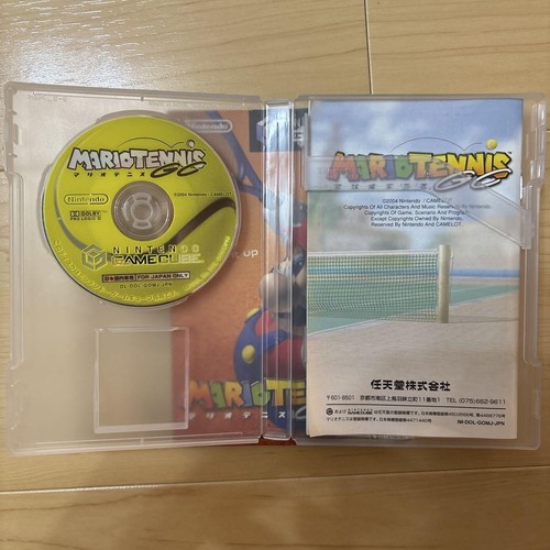 Mario Tennis, WarioWare, Animal Crossing, Party 5/6 GameCube Set with Microphone - Picture 3 of 8