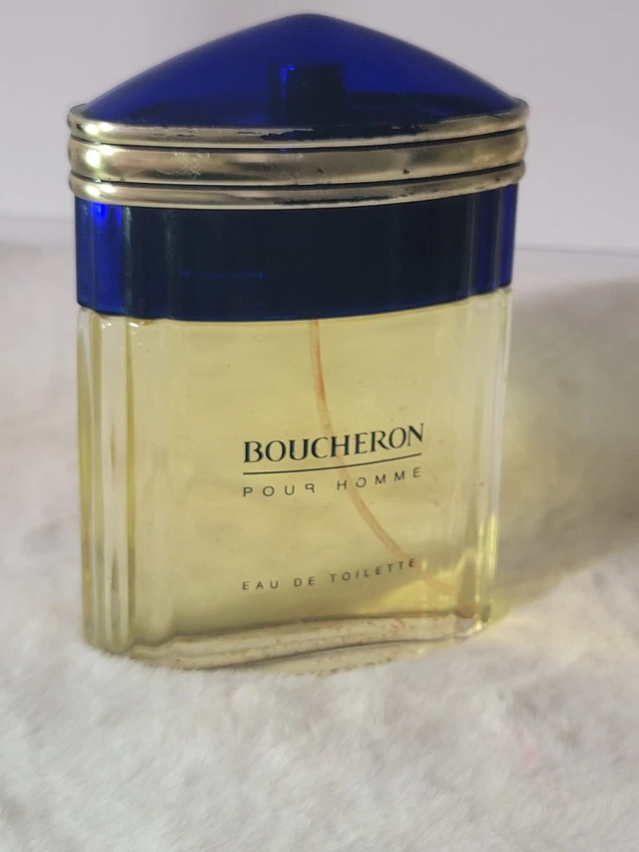 Eau de Toilette Boucheron Pour Homme de Colección Raro Coleccionista con Sedimentos Envejecidos Foto 2 de 4