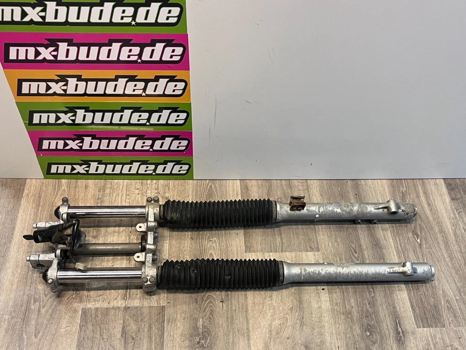 Kawasaki Telegabel Gabel Fork KMX 125 Fork Zündschloss Gabelbrücken Fork Clamp - Bild 1 von 4