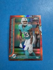 Topps 2025 Chrome Darren Waller #193 Leather Refractor Miami Dolphins