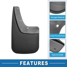 Lot De 2 Protège-Boues Arrière Pour Chevrolet Avalanche 2500 (2002-2006) - Uxcell - Neuf