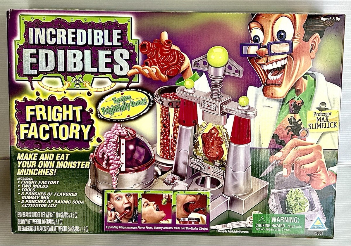 FREAK'S STORE - iseul 🐲 CREEPY CRAWLERS Mattel INCREDIBLE EDIBLES Factory sealed
