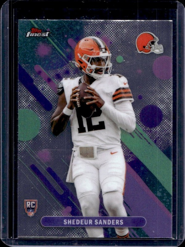 2025 Topps Finest Shedeur Sanders RC Rookie #6 Browns