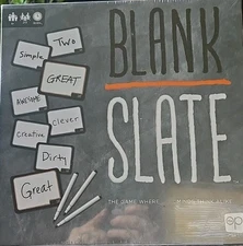 USAopoly Blank Slate Board Game - Unopened