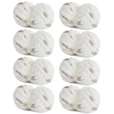 Chunky Chenille Yarn for Hand Knitting,Fluffy Plush Thick Yarn for Arm Knitti...