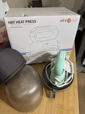 HTVRONT Hat Heat Press Machine Portable for Various Hats Caps Cricut Vinyl Craft