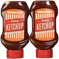 Whataburger Fancy Ketchup - 20oz Bottle - Pack of 2