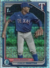 2024 Bowman Chrome #BCP-168 Curley Martha Prospects Mojo Refractors