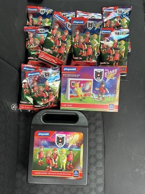 MEGA Playmobil Set 72347 ÖFB Torschuss Set WM 2026 World Cup 10x 72306 + Koffer