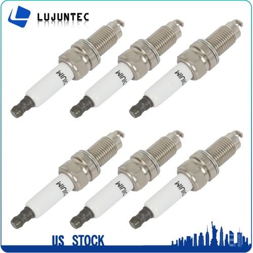 6Pcs Spark Plugs Iridium For 2006-2009 Audi A3 Quattro 2007-2008 VW Eos 3.2L - Picture 2 of 7