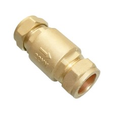22mm Full Flow Spring Check Valve - FREE Next-Day Delivery
