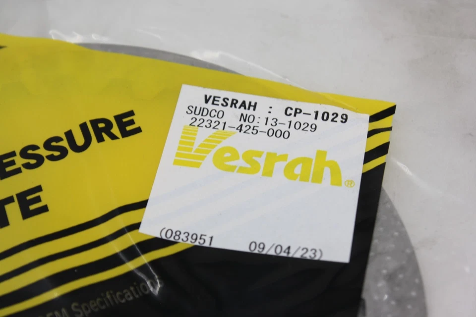 NOS VESRAH CLUTCH STEEL PRESSURE PLATE KIT SET 7 HONDA V65 MAGNA SABRE VF1100C/S - Imagem 2 de 4