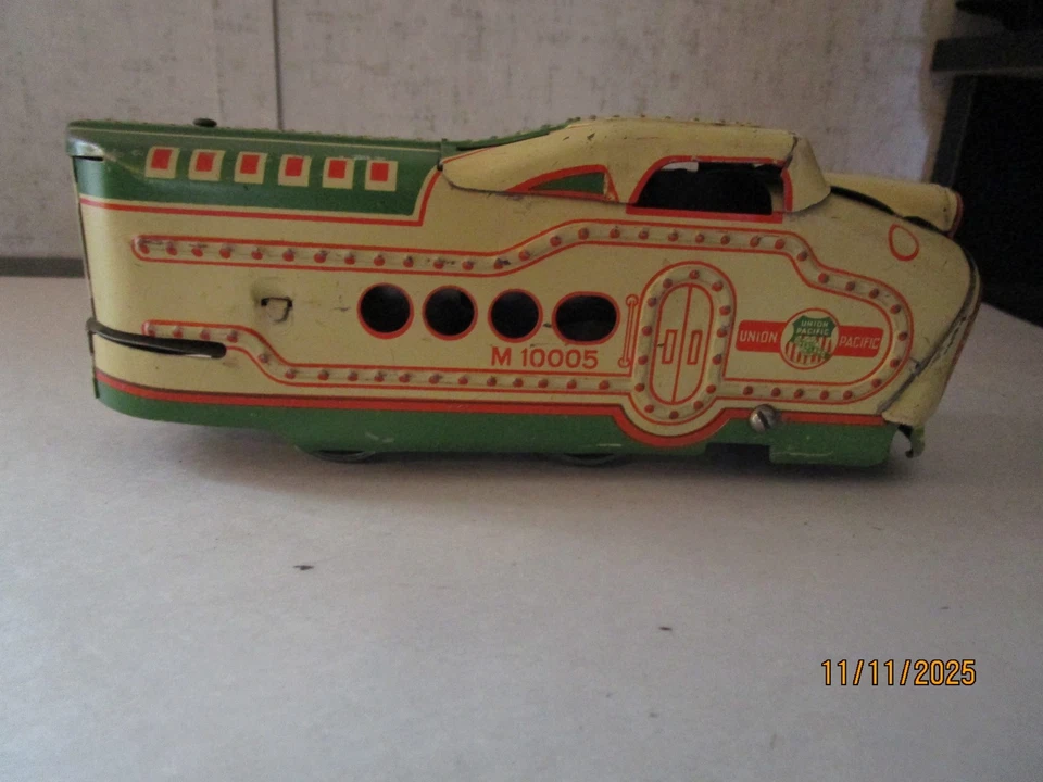 Marx Prewar M10005 6 Piece Union Pacific Streamliner Set - Image 2 of 4