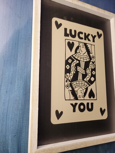 Lucky You Poker Casino Wall Art - Picture 2 of 4