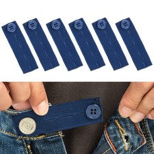 Elastic Button Extenders for Men and Women, Waist Extenders Adjustable for Pa...
