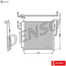 CONDENSER AIR CONDITIONING DCN46017 FOR NISSAN VK56DE 5.6L 8cyl TITAN