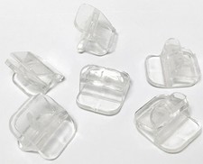 6 Pack - Rimless Clips 1/8" to 3/16" 3MM to 5MM 