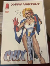 CHIX #1 X-Ray Cover Variant -  C.H.I.X. Image Comics - Terry Dodson 1998