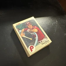 1983 Fleer Baseball Card Lot Of 35 with Stars. Rose, Yastrzemski, Parker Ex+