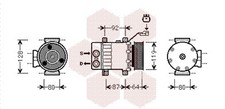 Kompressor Klimaanlage für Jeep Cherokee 3.7 Laredo