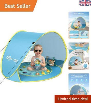 Multifunktionales Baby Strandzelt - leicht, UV-Schutz & belüfteter Raum