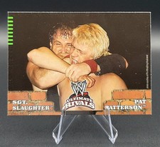 2008 Topps WWE Ultimate Rivals #88 Sgt. Slaughter vs. Pat Patterson