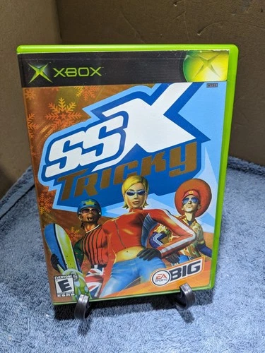 SSX Tricky (Microsoft Xbox, 2001) CIB Complete W/ Manual - Black Label