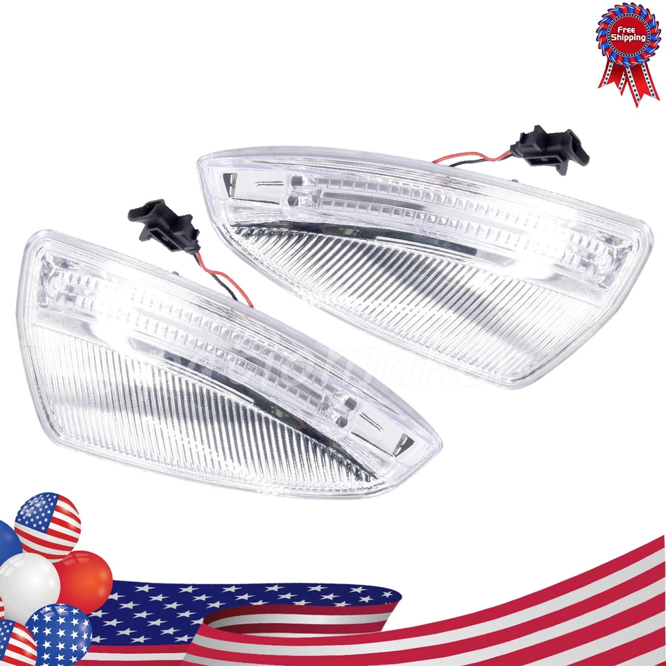 Side Mirror Turn Signal Light For Mercedes Benz C250 C300 C350 C63 AMG 2008-2015 Foto 4 de 4