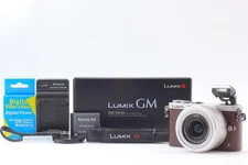 [MINT] LUMIX DMC GM1SK Brown 16.0MP Mirrorless M4/3 12-32mm Lens Kit From JAPAN