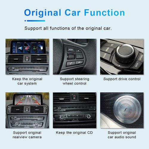 Pantalla multimedia de coche de 10,25 pulgadas Linux para BMW Serie 1 F20 2013-2016 sistema NBT - Imagen 8 de 12