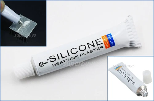 Thermal Silicone Conductive Adhesive Glue Bond Bind Paste Tube Heatsink Plaster