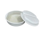 Revere Ware 2 qt Cream Beige Microwave/Oven Casserole with 1 qt Divided Lid 
