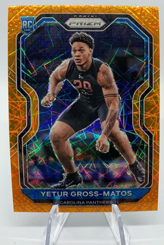 2020 Prizm NFL Football ORANGE LAZER/DISCO Parallel #1-400 Vets RCs You Pick! - Picture 143 of 153