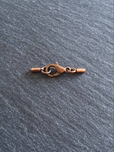 Antike kupferfarbene Endkappen-Sets für 1 mm Kordel Halsketten (1,5 mm Endkappen) - Bild 15 von 21